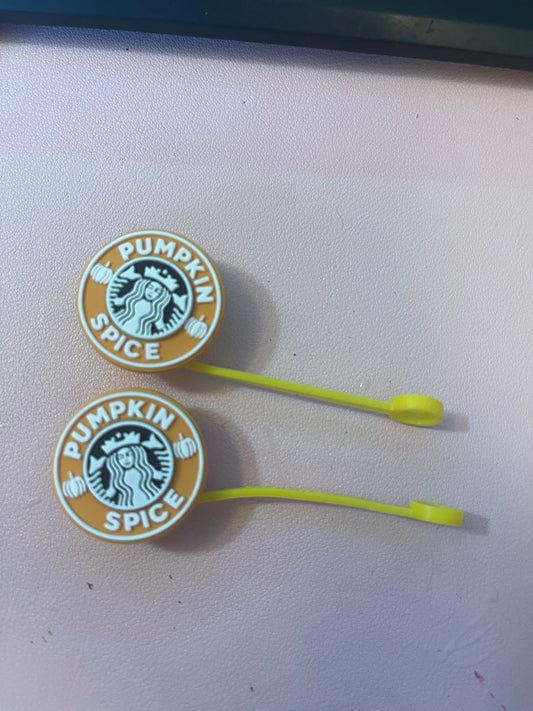 Pumpkin Spice Straw Topper