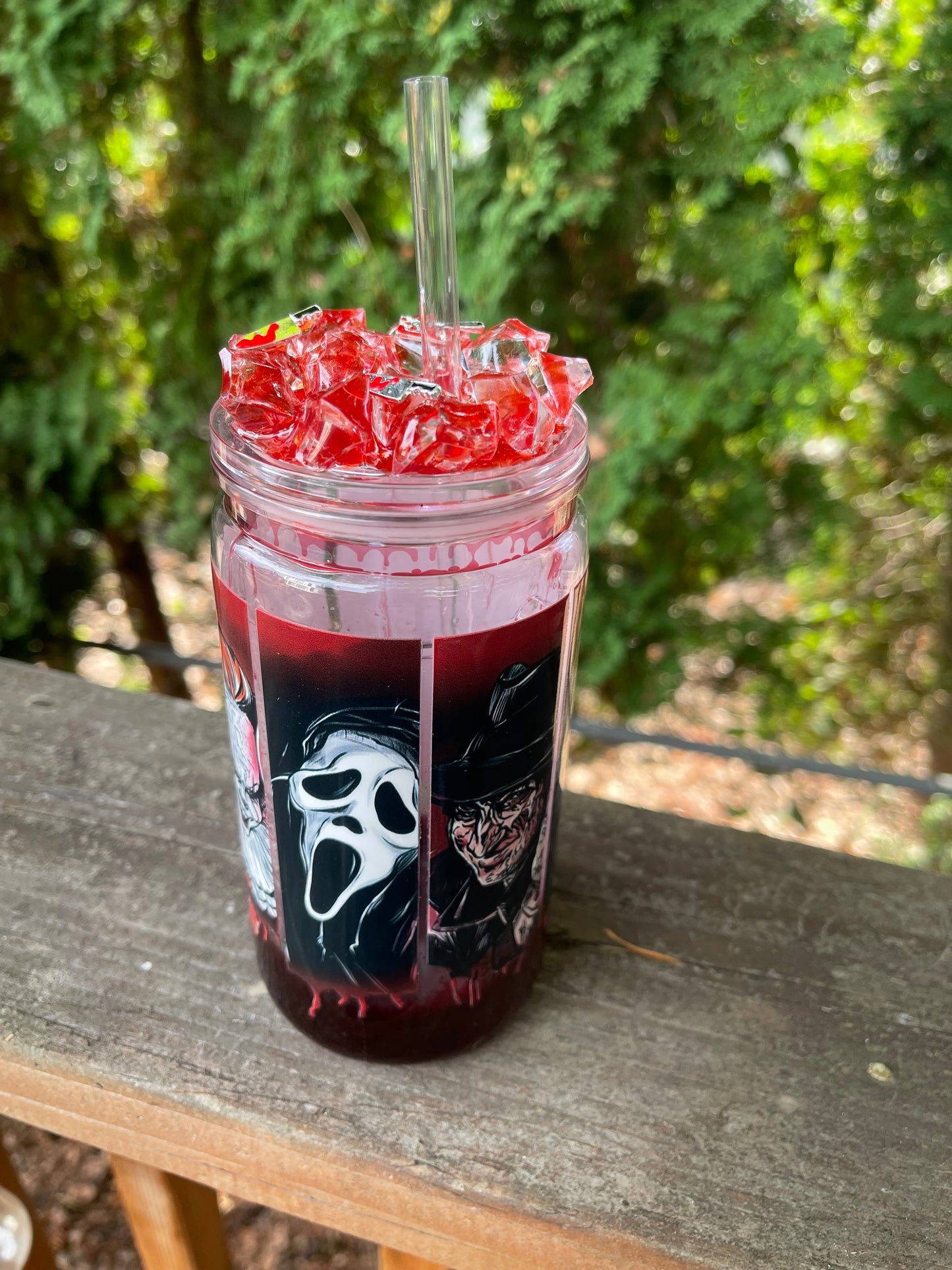 Premade 16oz Acrylic - Blood Drip