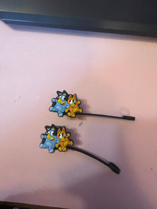 Bluey Straw Topper