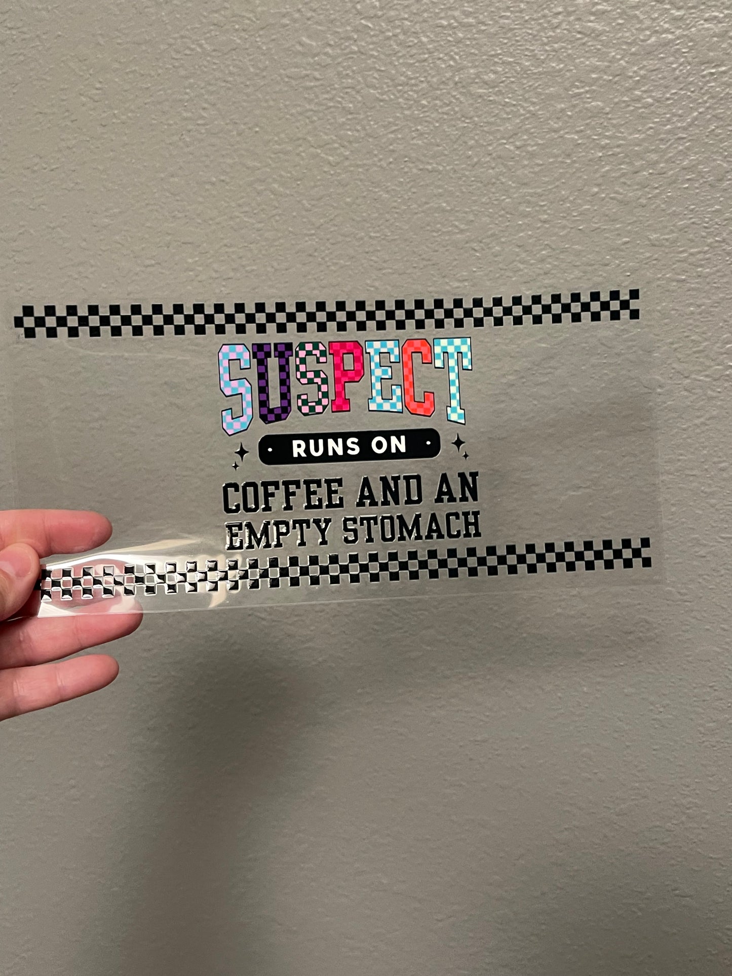 Suspense Runs on Coffee and Empty Stomach