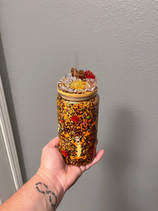 Premade Tigger Fall Cup