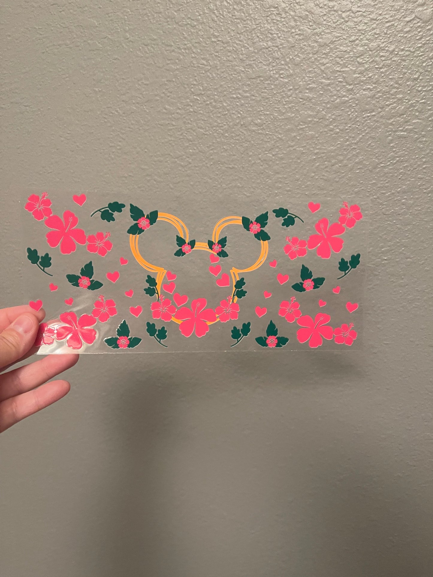 Mickey Tropical Outline