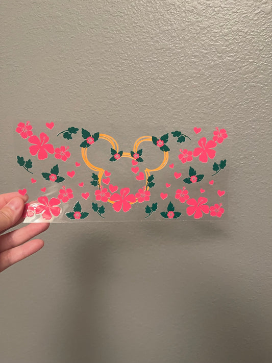 Mickey Tropical Outline