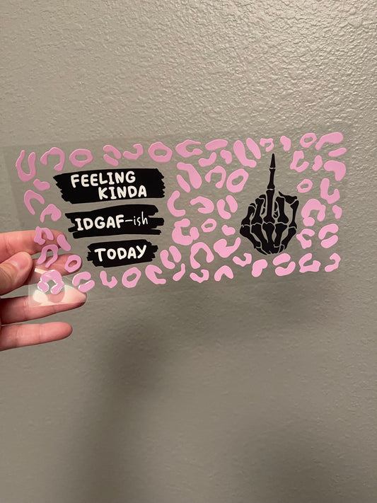 Feeling kinda IDGAF