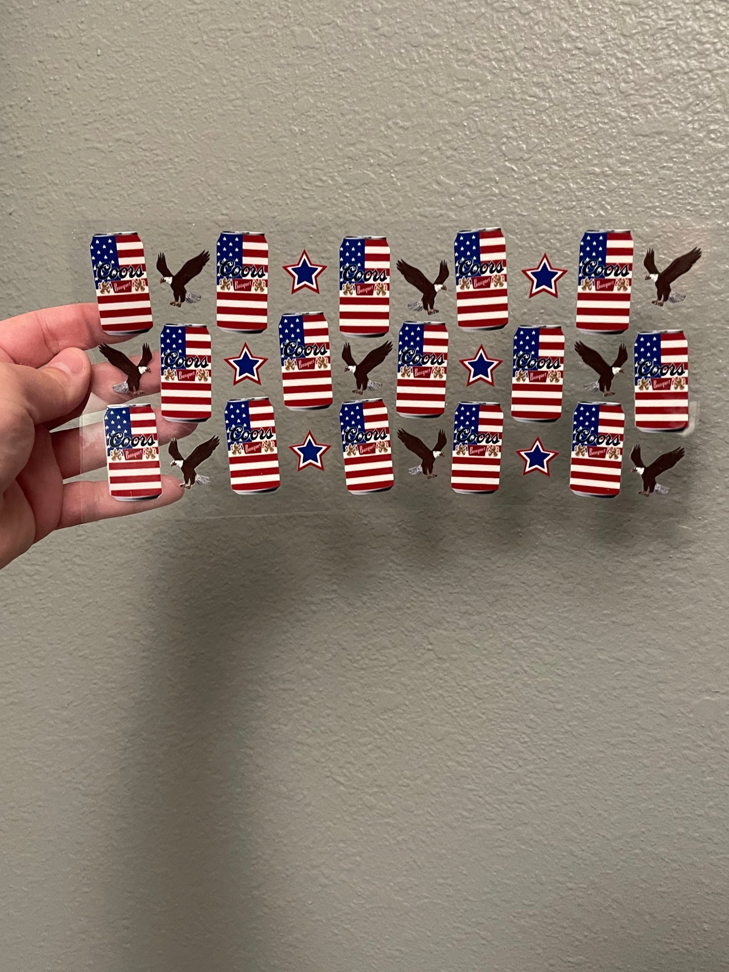 Coors Light American Flag