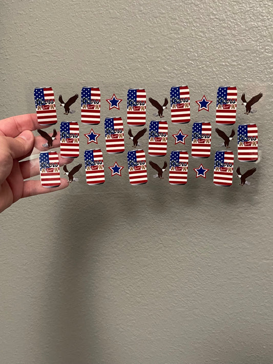 Coors Light American Flag