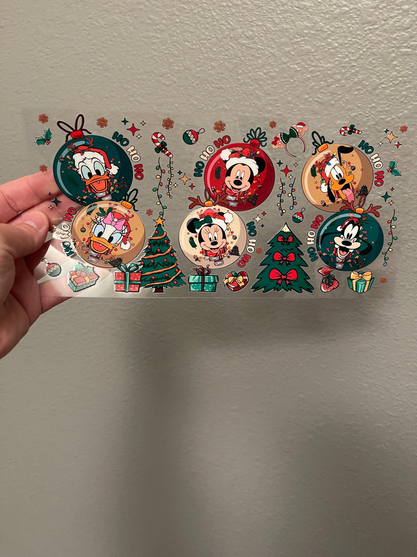 Mickey Xmas Bulbs