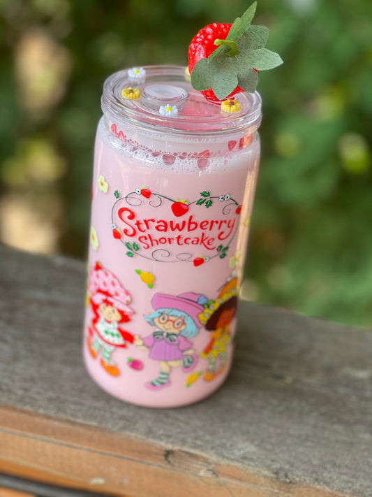 Premade Strawberry Shortcake (acrylic)