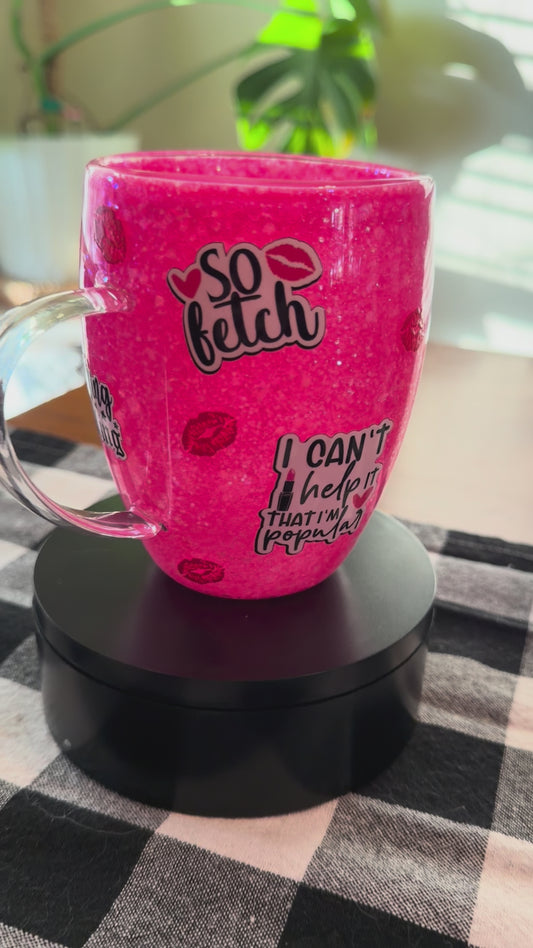 Premade Coffee Mug (Dry glitter)