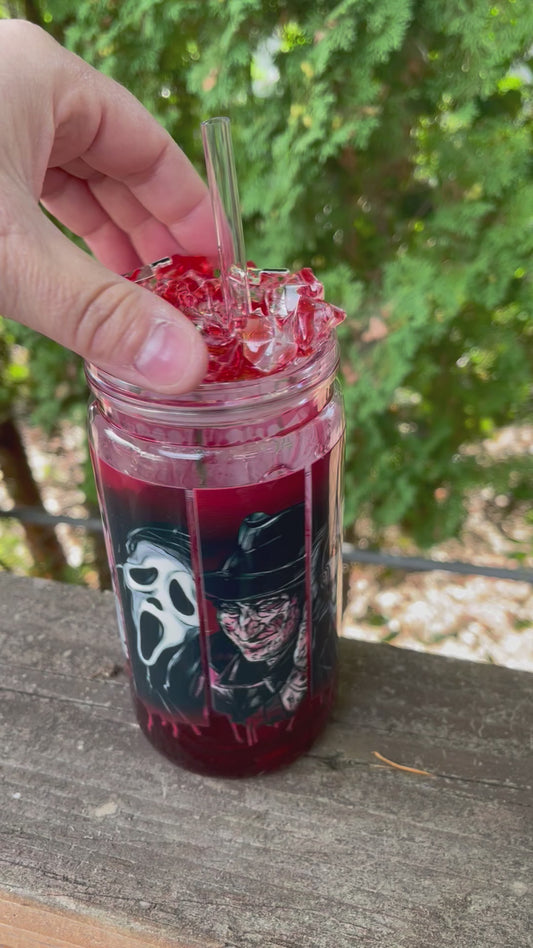 Premade 16oz Acrylic - Blood Drip